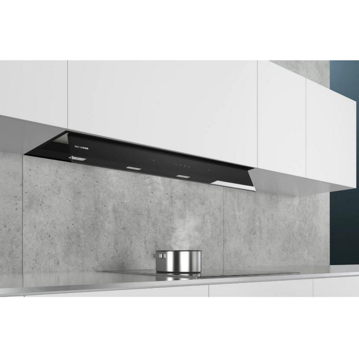 Siemens Hotte box intégrée 90cm 460m3/h noir - lj97bam60