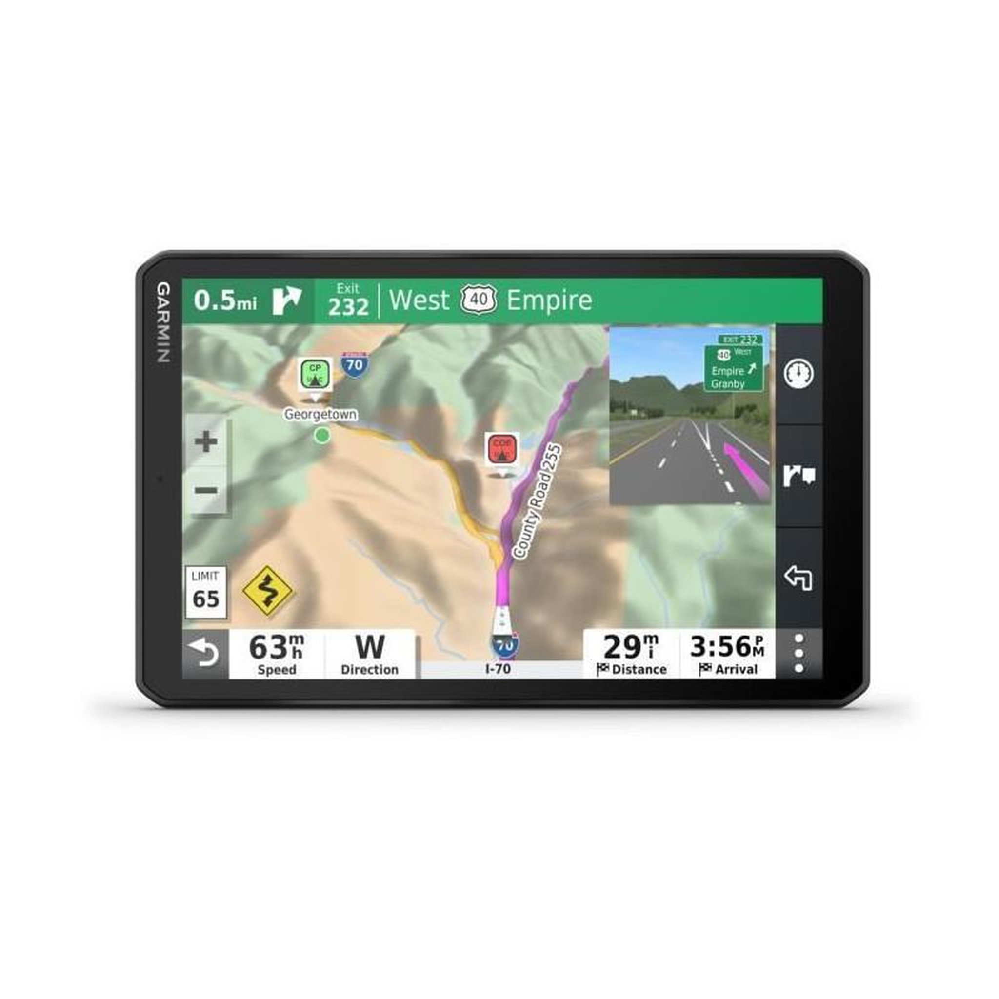 GARMIN GPS pour camping-cars Camper 795 - GARMIN - 7 - info trafic en temps réel