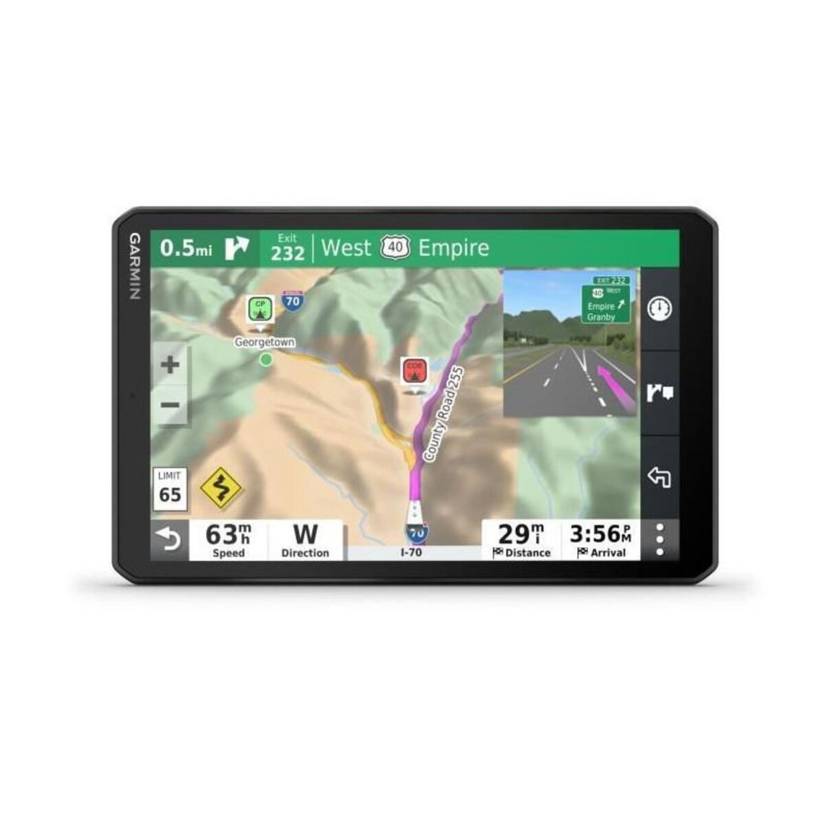 GARMIN GPS pour camping-cars Camper 795 - GARMIN - 7 - info trafic en temps réel