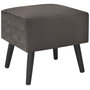 Voir la diapositive 4 : VIDAXL Tables de chevet 2 pcs Gris 40x35x40 cm Velours