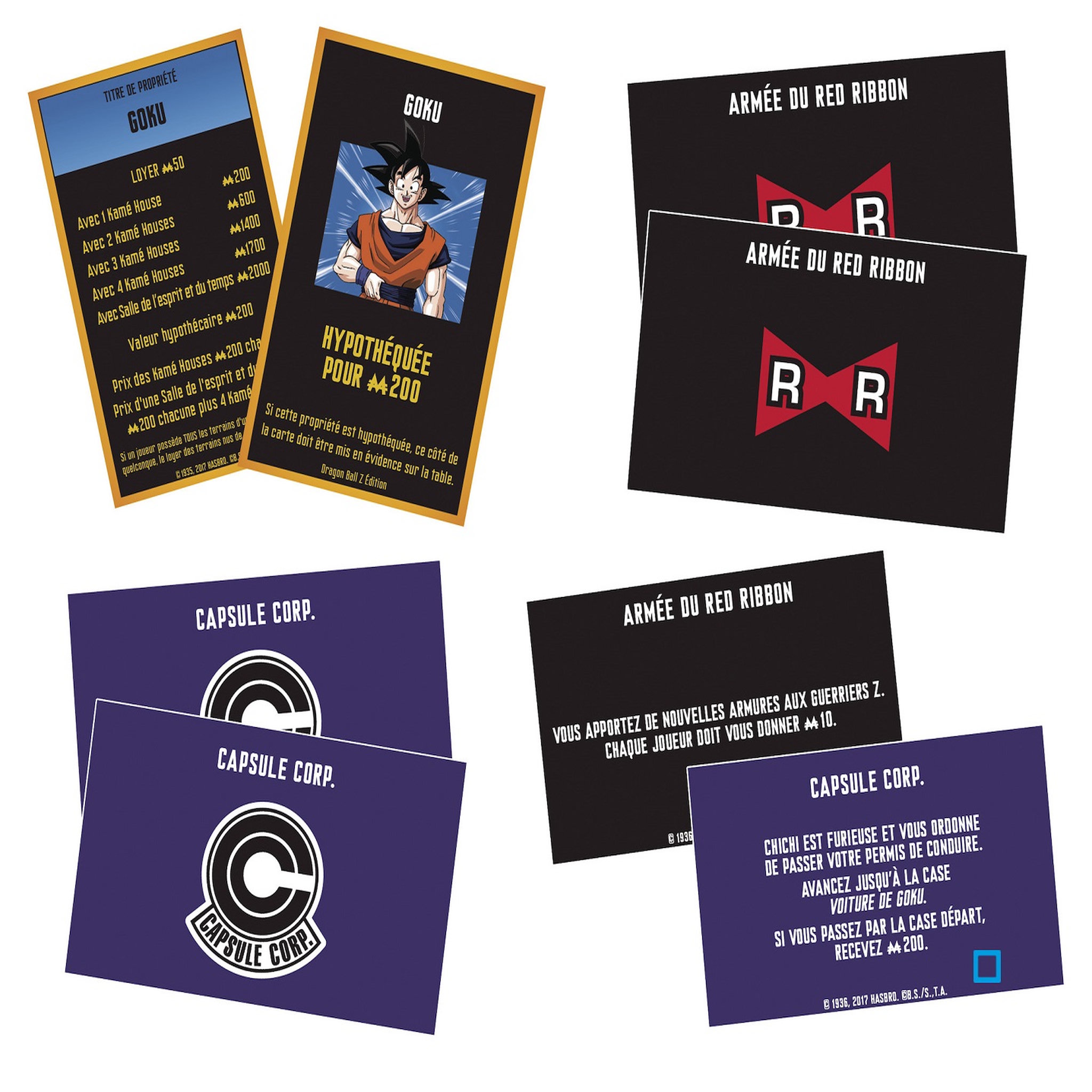 Voir la diapositive 3 :  WINNING MOVES Jeu Monopoly - Dragon Ball Z