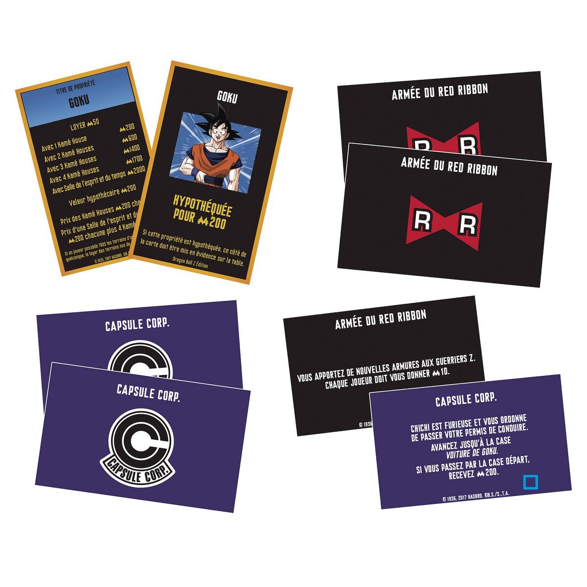  WINNING MOVES Jeu Monopoly - Dragon Ball Z