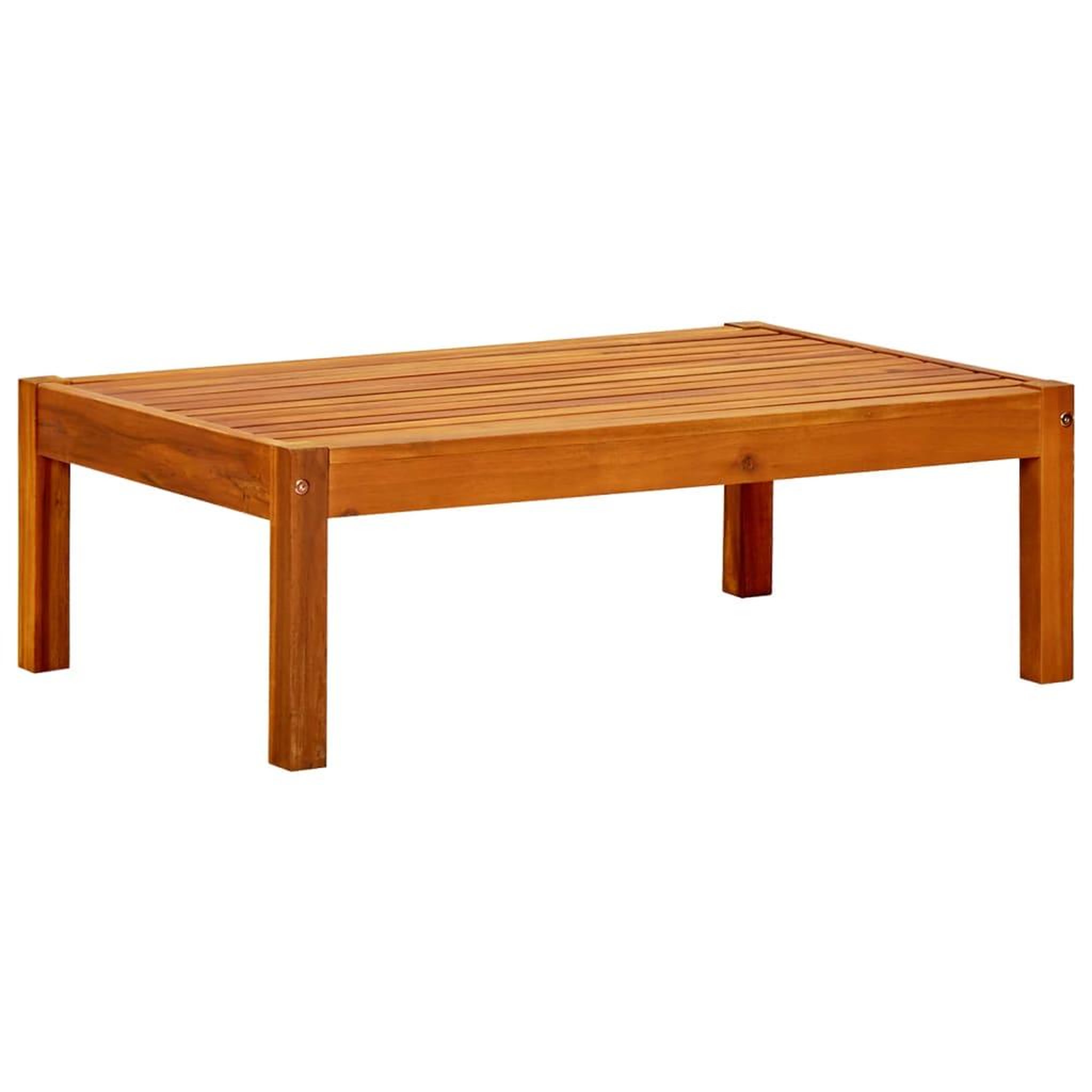 VIDAXL Table de jardin 85x57x29 cm bois d'acacia massif