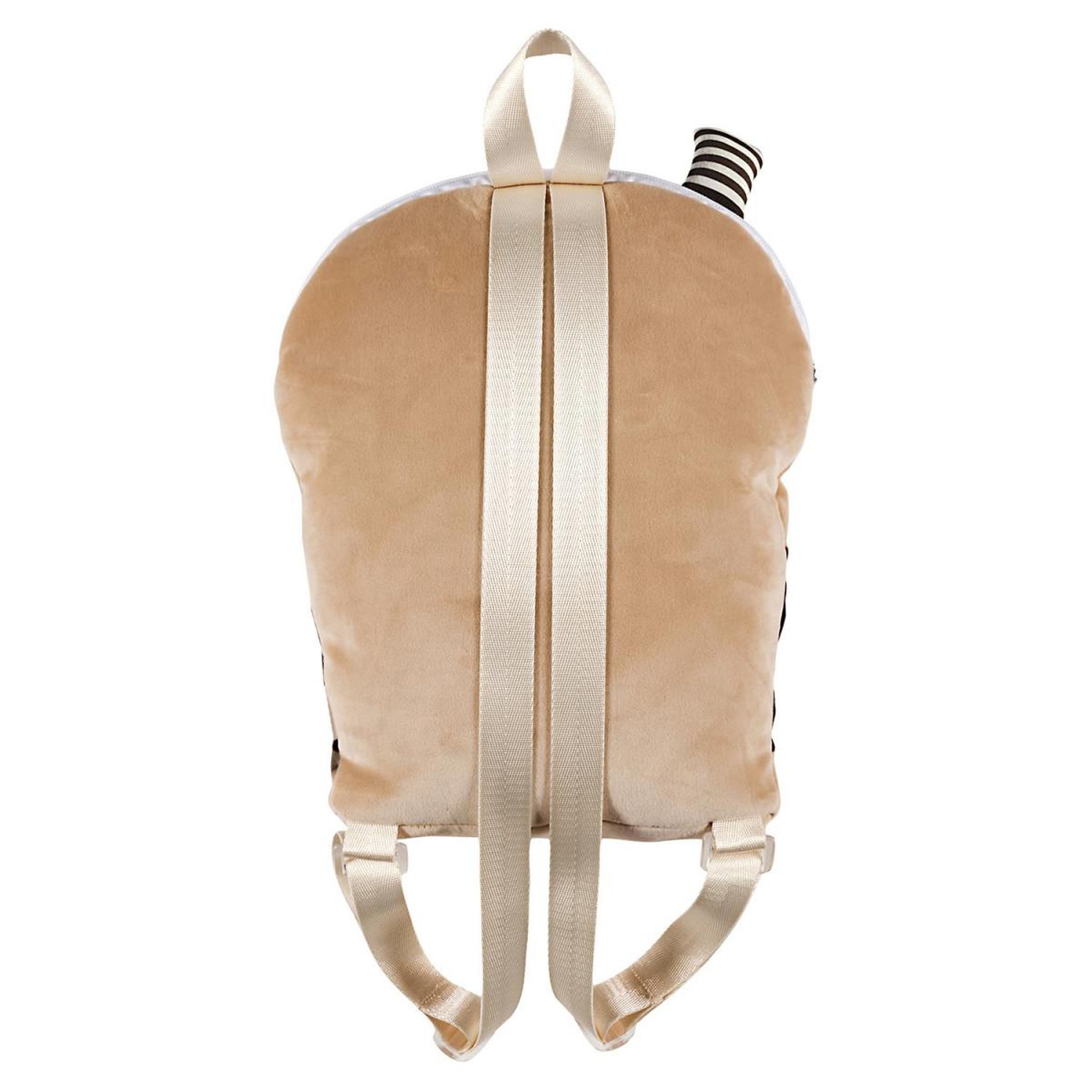 Voir la diapositive 2 : The concept Factory Peluche sac à dos bubble tea  kawaii  32cm marron