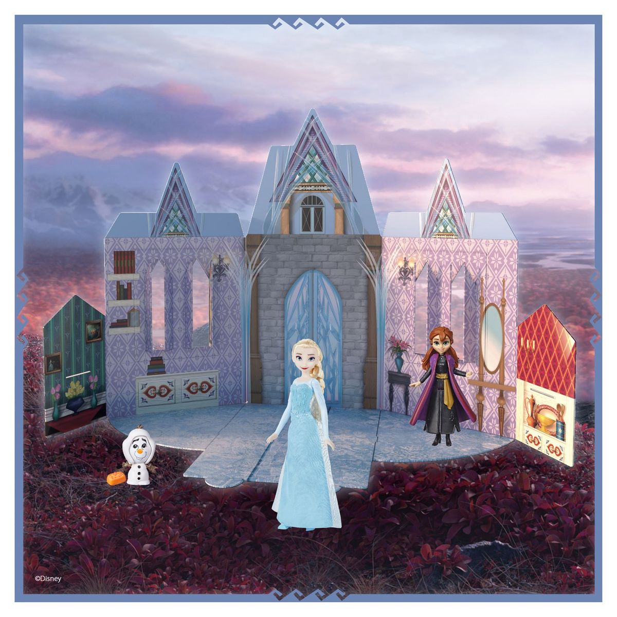 HASBRO Oeuf de Pâques géant avec 5 surprises - La Reine des Neiges