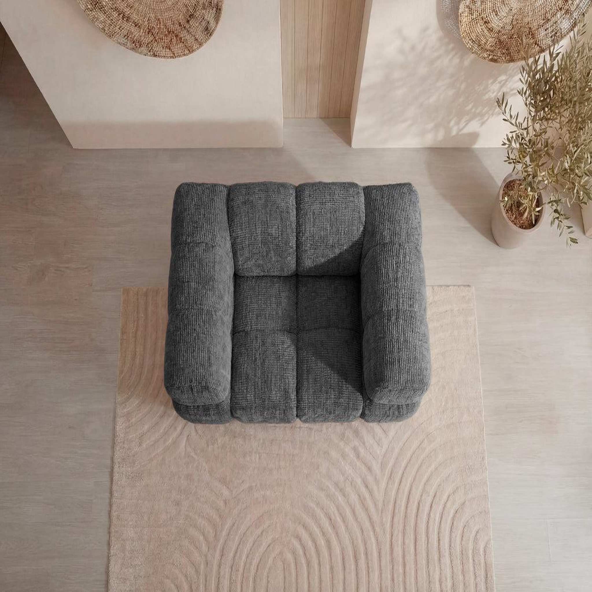 Voir la diapositive 5 : CASANOVA PARIS GUSTAVE - Fauteuil tissu chenille