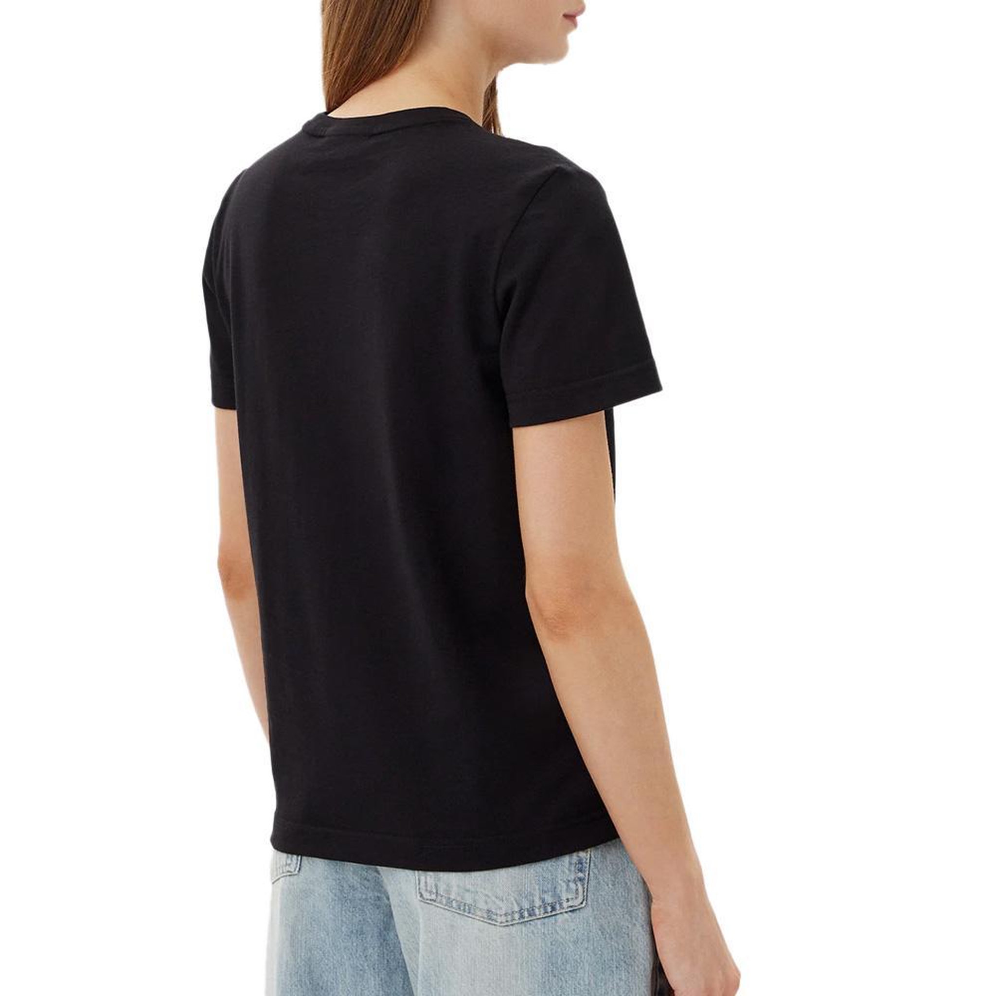 Voir la diapositive 2 : CALVIN KLEIN JEANS T-Shirt Noir Femme Calvin Klein Jeans Archive