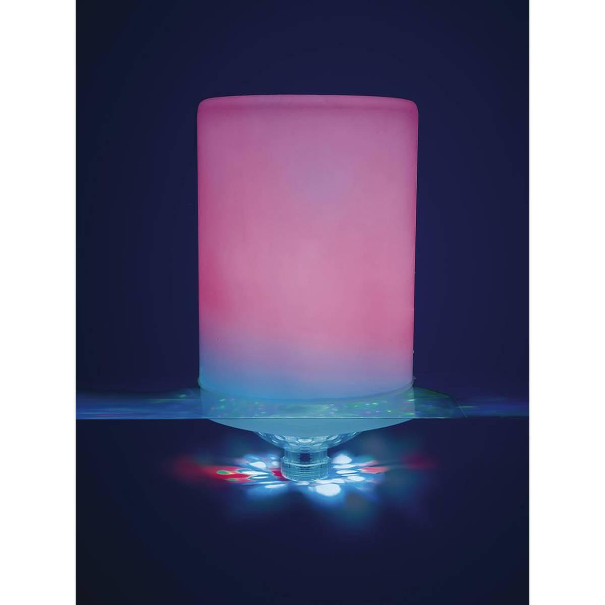 Voir la diapositive 2 : Habitat et Jardin LED piscine flottantte- ø 12,7 x 17,5 cm