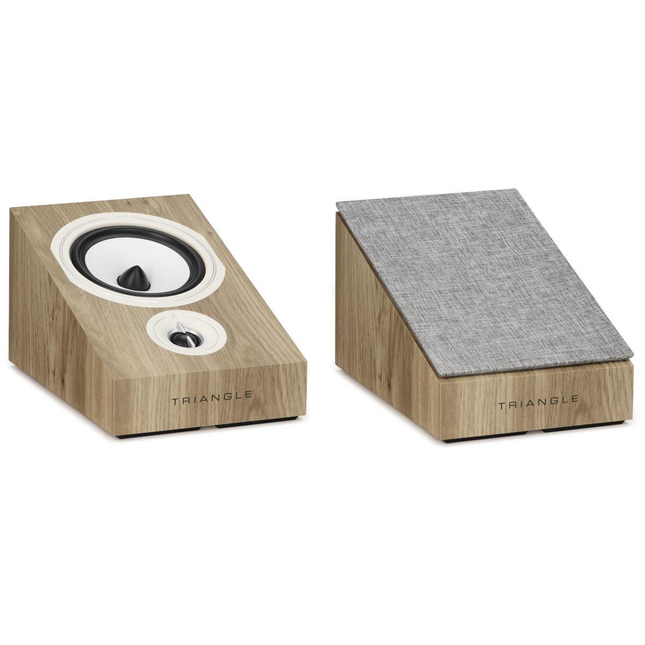 Triangle Enceinte surround bra1 chene clair