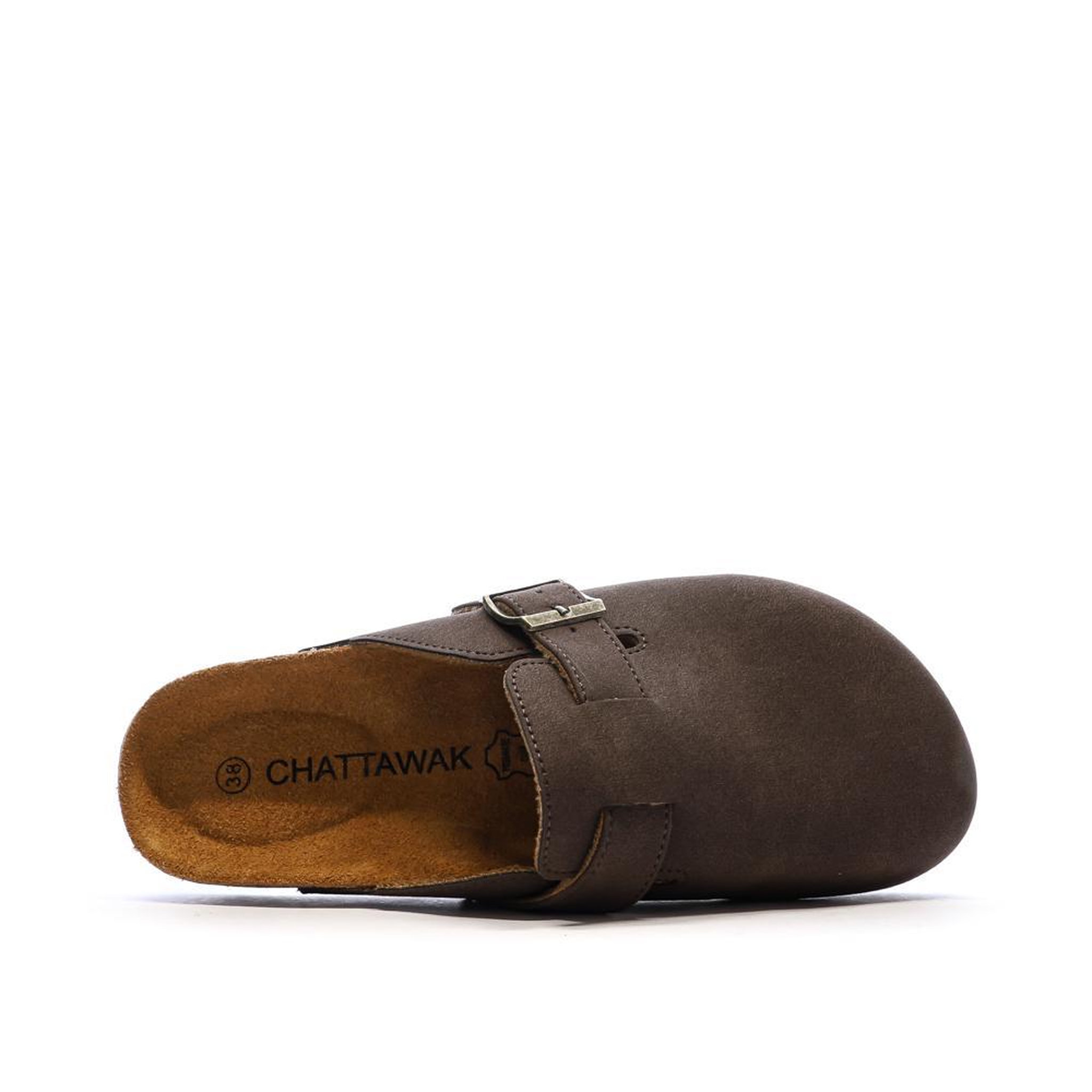 Voir la diapositive 4 : CHATTAWAK Sabots Marrons Femme Chattawak Dodge