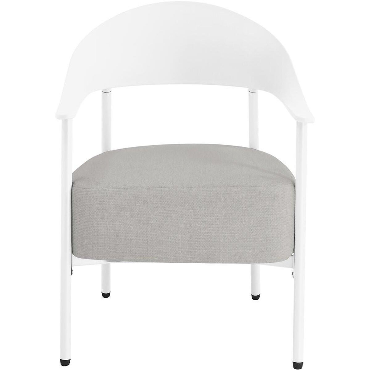 Habitat et Jardin Lot de 2 fauteuils de jardin en plastique  Céora  - Blanc