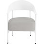Voir la diapositive 4 : Habitat et Jardin Lot de 2 fauteuils de jardin en plastique  Céora  - Blanc