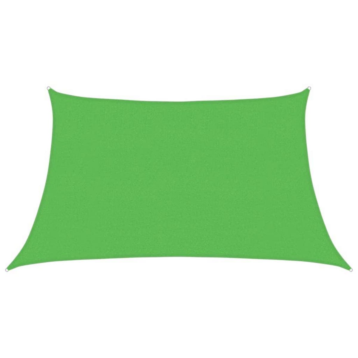 VIDAXL Voile d'ombrage 160 g/m^2 Vert clair 3/4x2 m PEHD