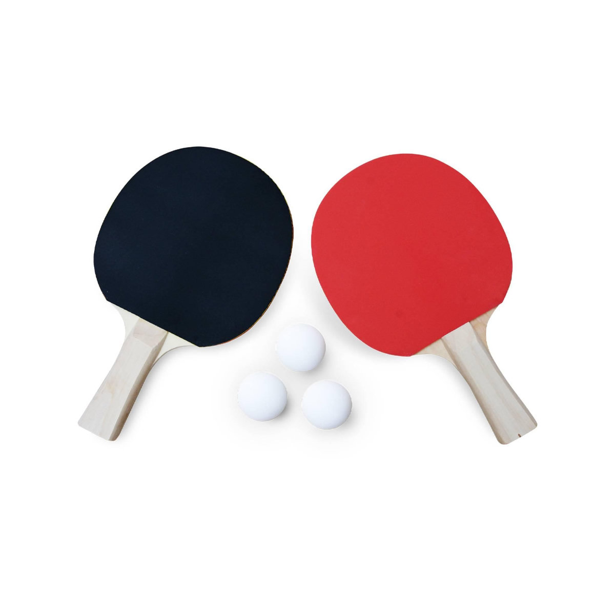 SWEEEK Table de ping pong INDOOR, avec 4 raquettes et 6 balles, pour utilisation intérieure, sport tennis de table