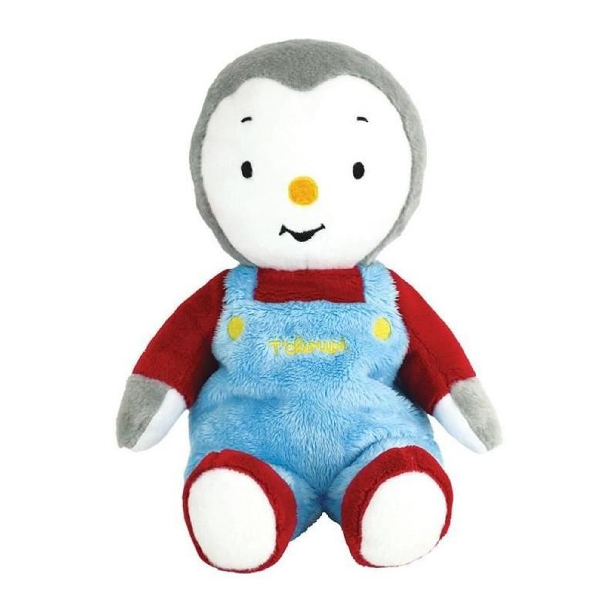 Voir la diapositive 2 : JEMINI T'choupi Peluche Bouillotte +/- 21 cm avec Micro Perles d'Argile - JEMINI - Apaise les maux de ventre et réchauffe.