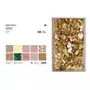RICO DESIGN 50 feuilles pour origami 15 x 15 cm Nature + 150 punaises dorées