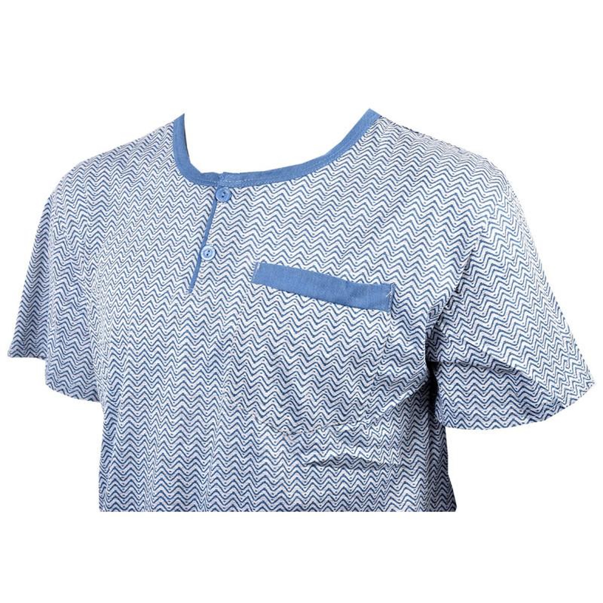 Voir la diapositive 3 : OZABI Pyjama Court Homme ECO HOMEWEAR