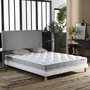 Voir la diapositive 2 : IDLITERIE Ensemble matelas mémoire de forme et mousse HR ZENITH avec sommier - confort français