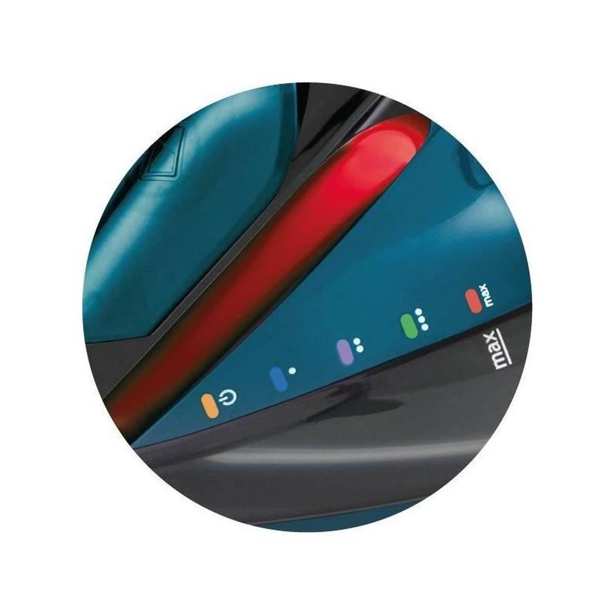 Voir la diapositive 4 : Russell Hobbs Fer a repasser - RUSSELL HOBBS - Colour Control Pro Iron - 2400 W - Noir / Bleu