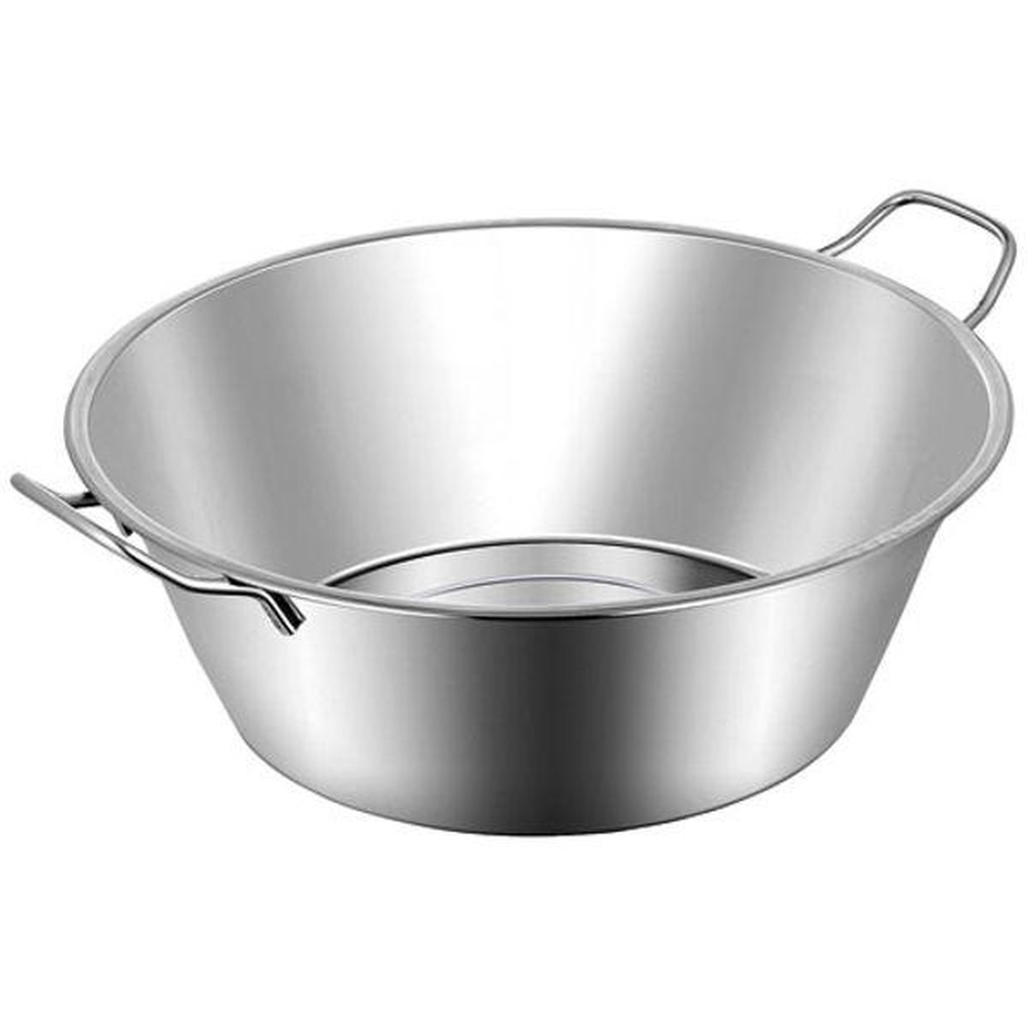 NATURE & SAVEURS Bassine a gras/conf 38 9l t/feux+ind.*inox - 114078