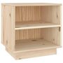 Voir la diapositive 2 : VIDAXL Table de chevet 40x34x40 cm Bois de pin solide