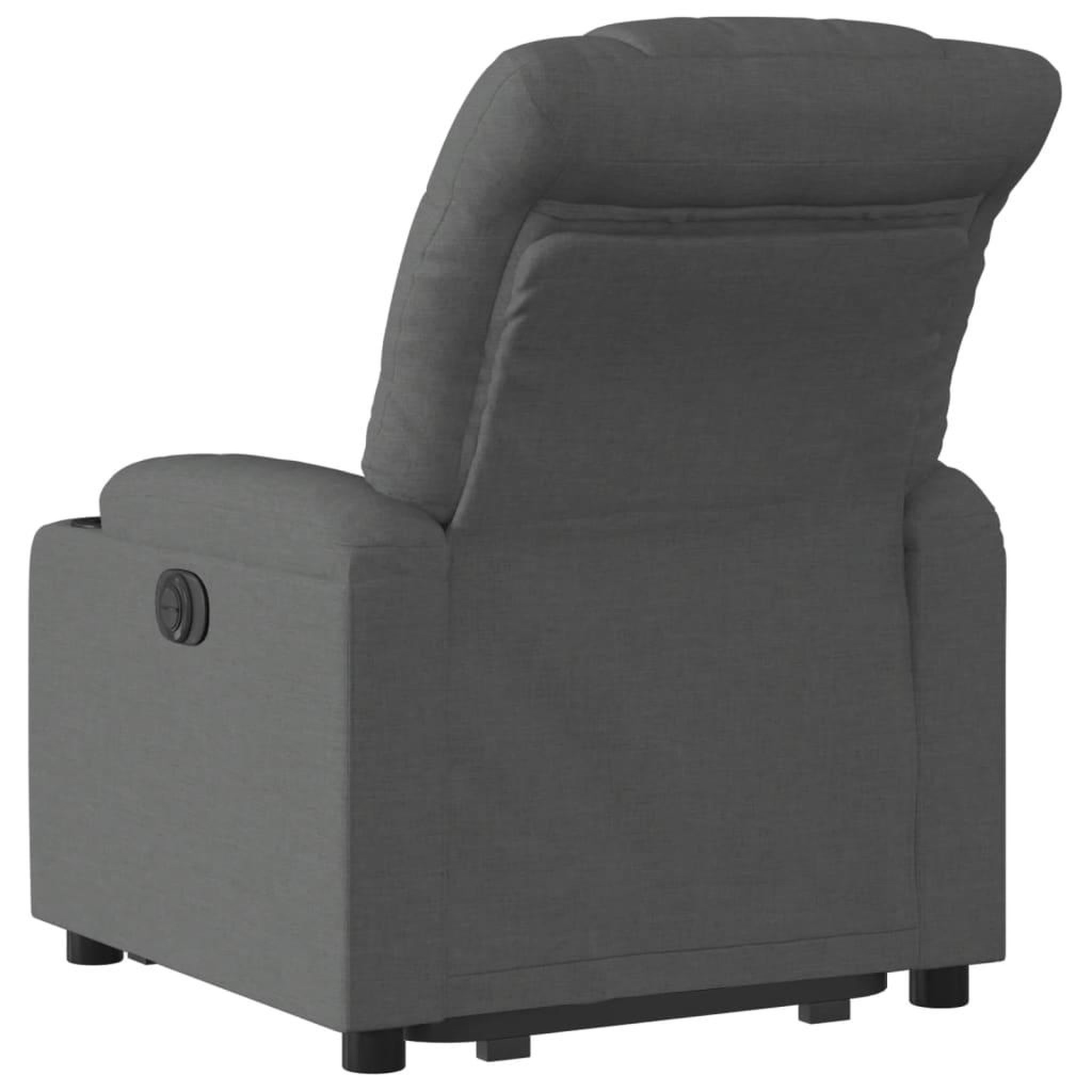 Voir la diapositive 5 : VIDAXL Fauteuil inclinable electrique gris fonce tissu