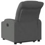 Voir la diapositive 5 : VIDAXL Fauteuil inclinable electrique gris fonce tissu