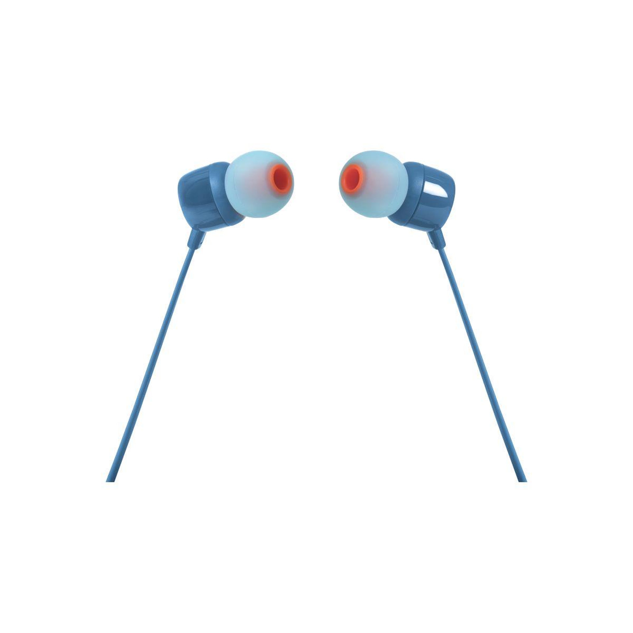 Voir la diapositive 2 : JBL Ecouteurs Tune 110 Bleu