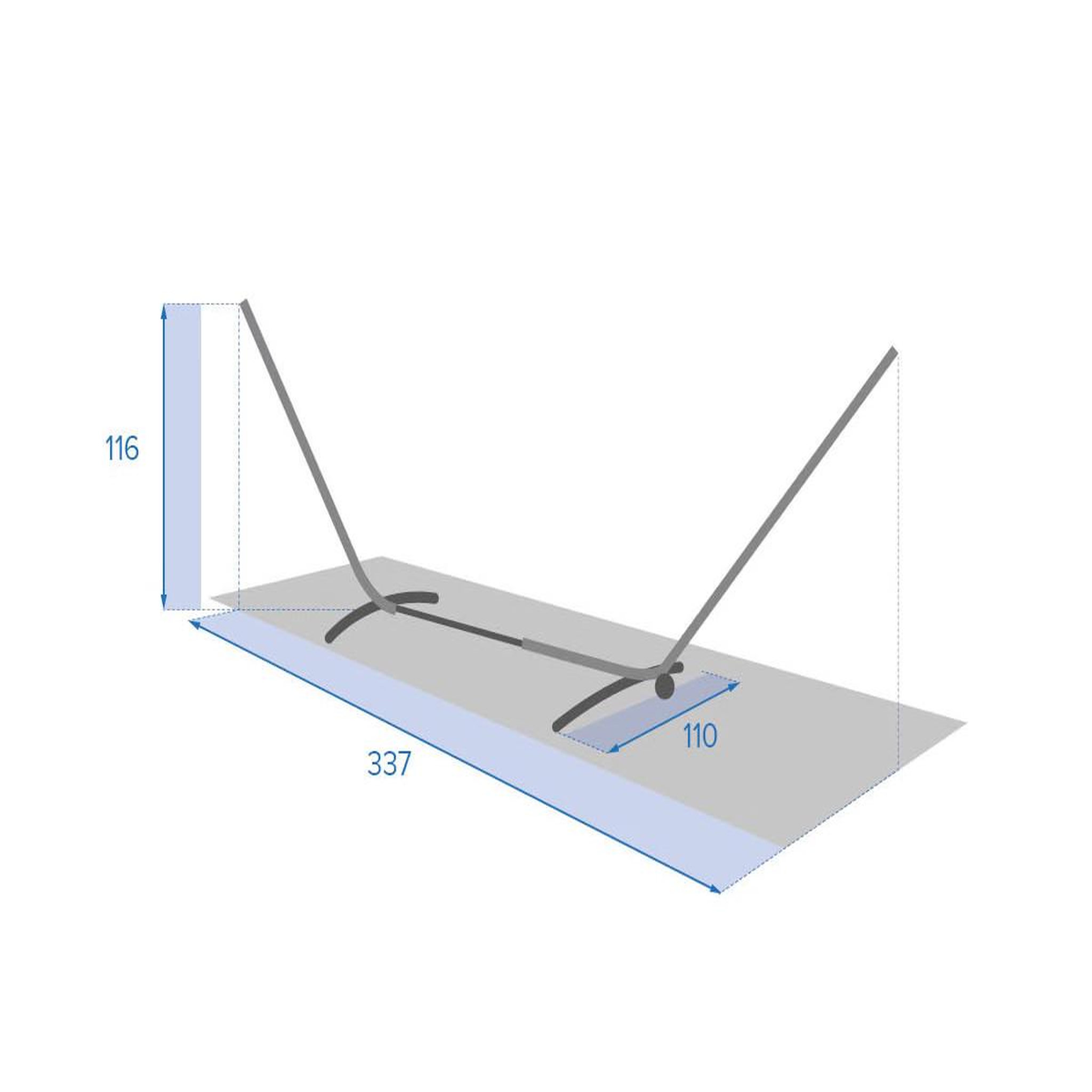 Voir la diapositive 6 : HESPERIDE Pied réglable panao pour hamac 1 place - hespéride
