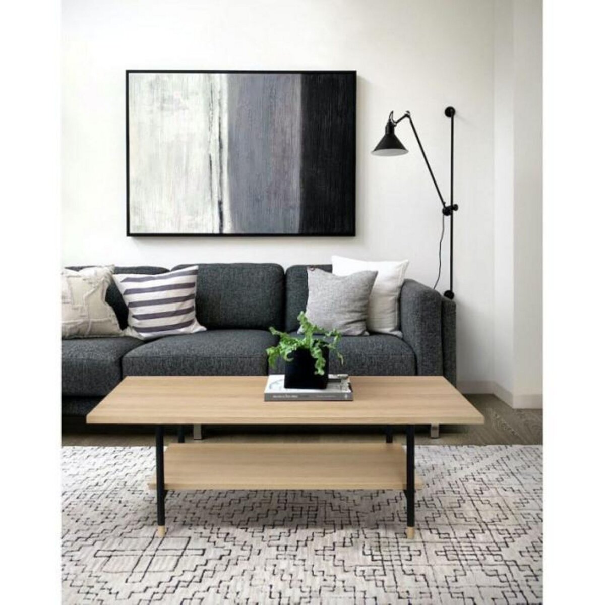 Paris Prix Table Basse Design en Bois  Jugend  120cm Naturel