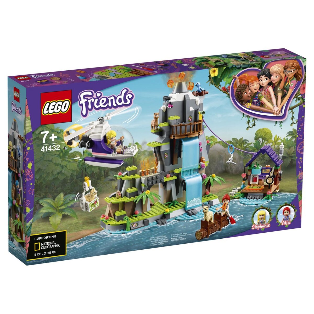 LEGO Friends 41432 - Le sauvetage des alpagas en montagne