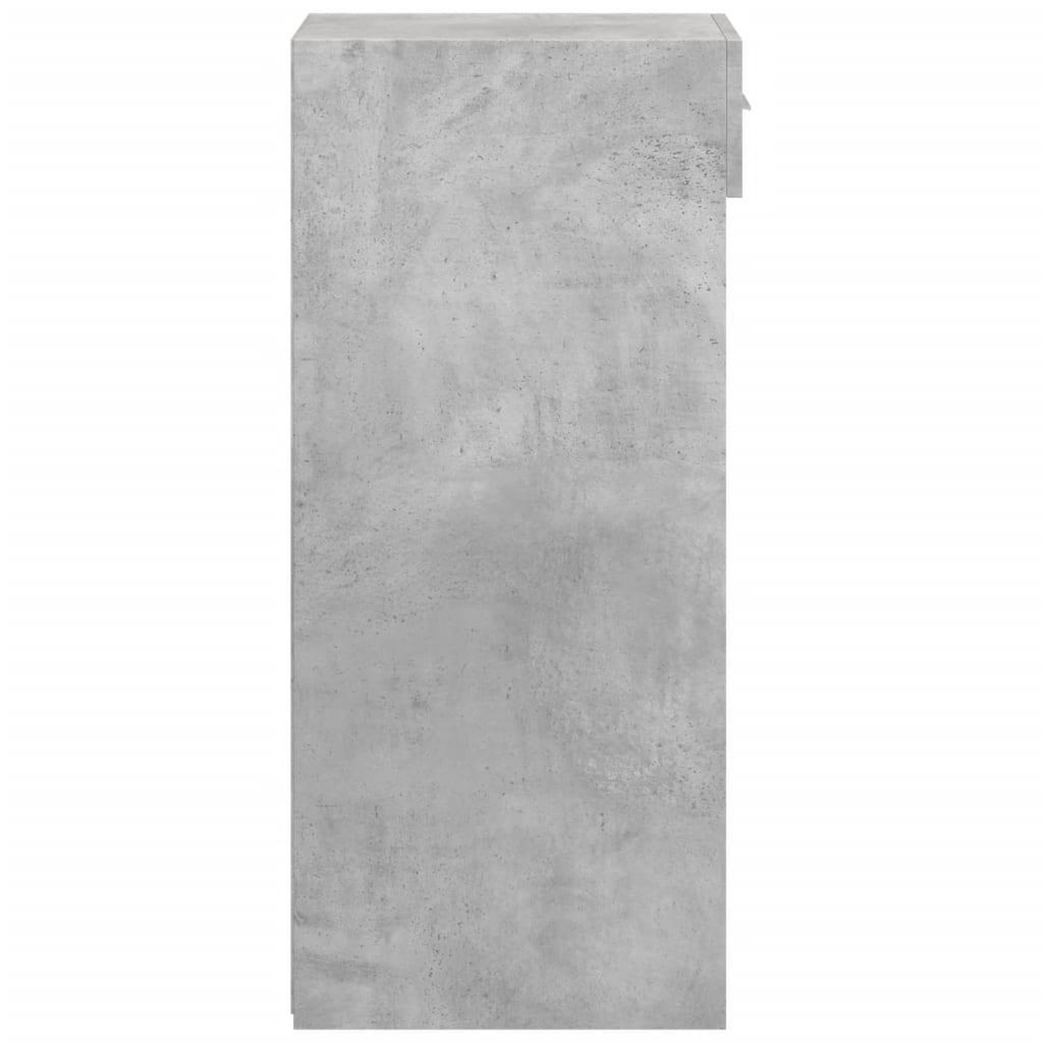 Voir la diapositive 5 : VIDAXL Buffet gris beton 45x42,5x93 cm bois d'ingenierie