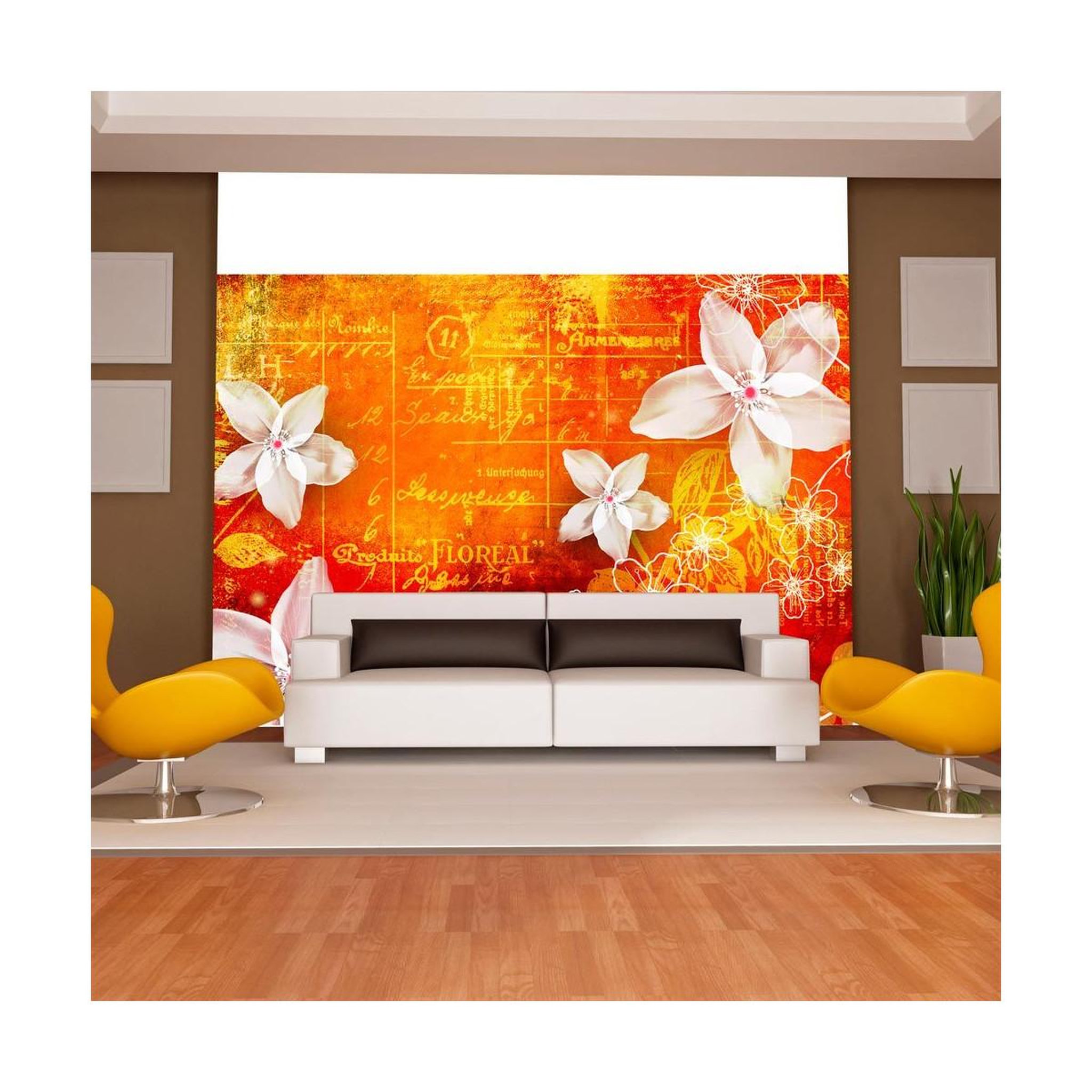 Voir la diapositive 1 : Paris Prix Papier peint  floral notes ii