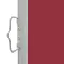 VIDAXL Auvent lateral retractable de patio 80x300 cm Rouge