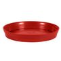 Voir la diapositive 1 : Eda Soucoupe Ø 54 cm pour pot Ø 80 cm - Rouge rubis - Eda