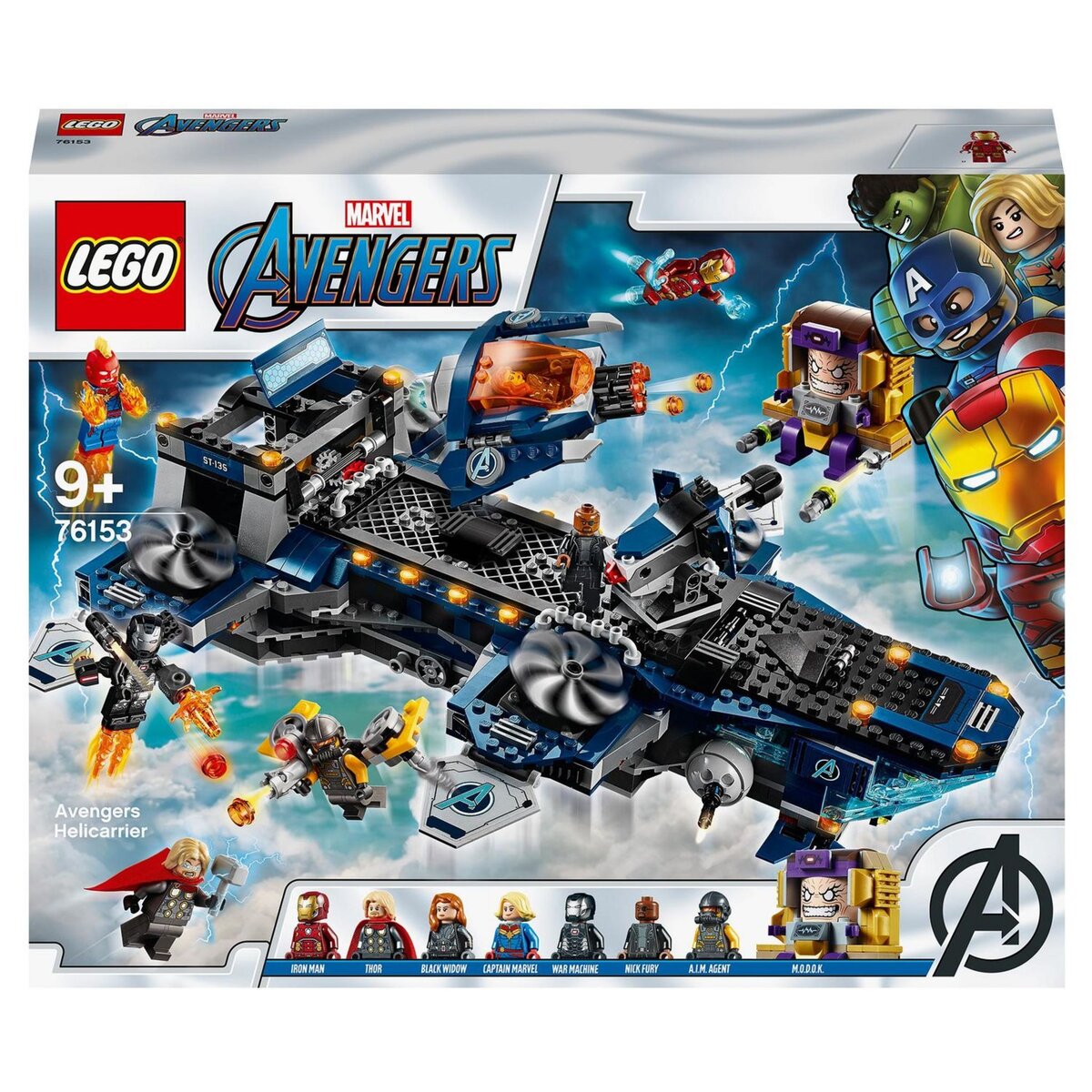 LEGO Marvel 76153 L&rsquo;héliporteur des Avengers
