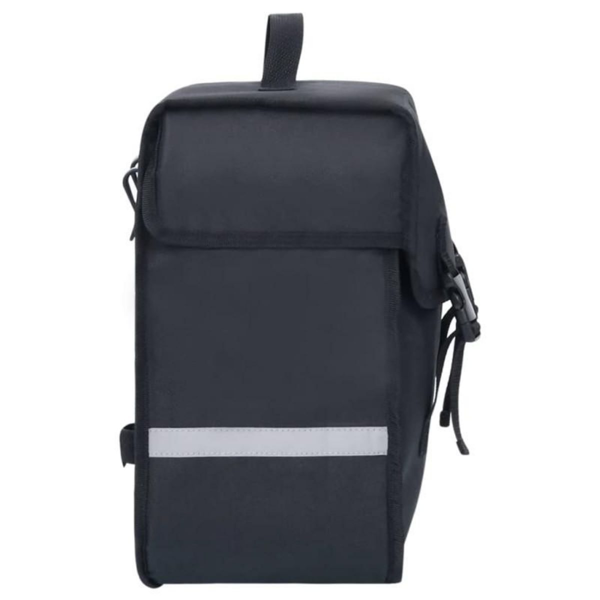 VIDAXL Sac de vélo simple pour porte bagages étanche 21 L Noir