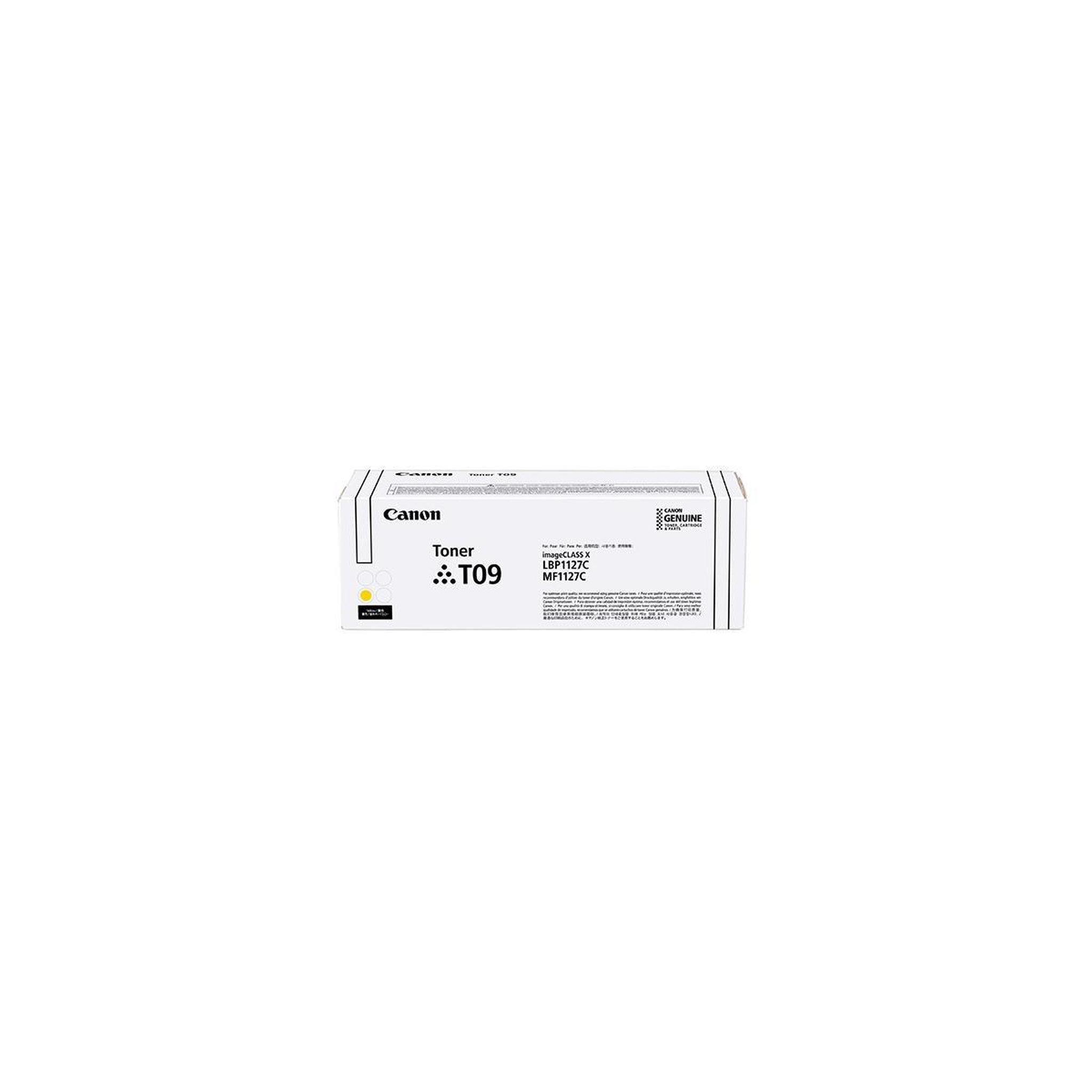 Voir la diapositive 2 : Canon Toner Canon T09 (3017C006) Jaune