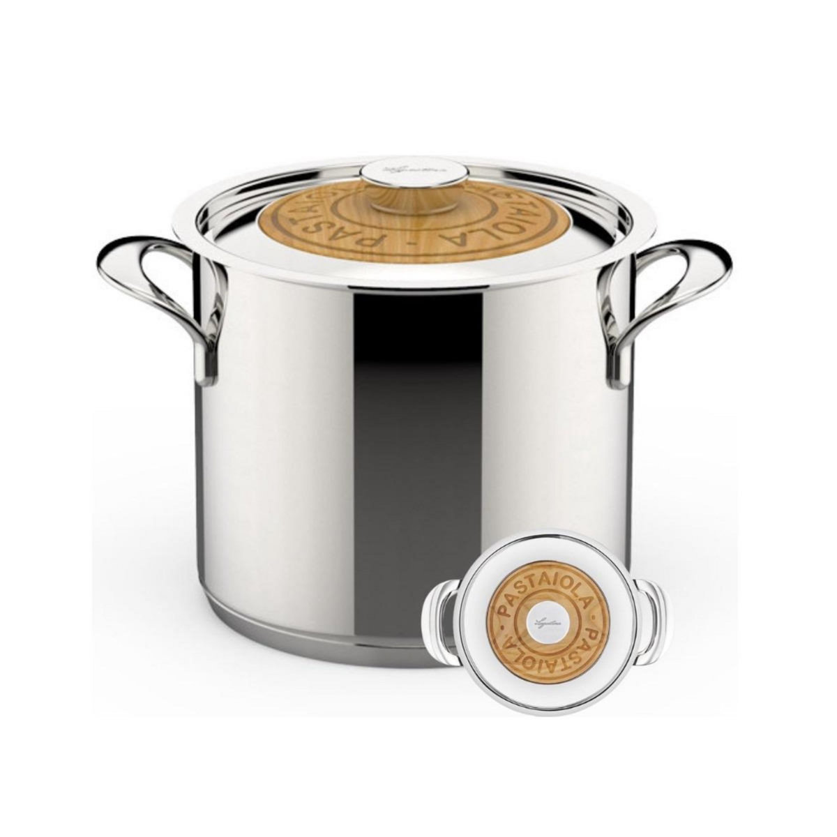 Lagostina Marmite inox 20cm + couvercle - 011204020520