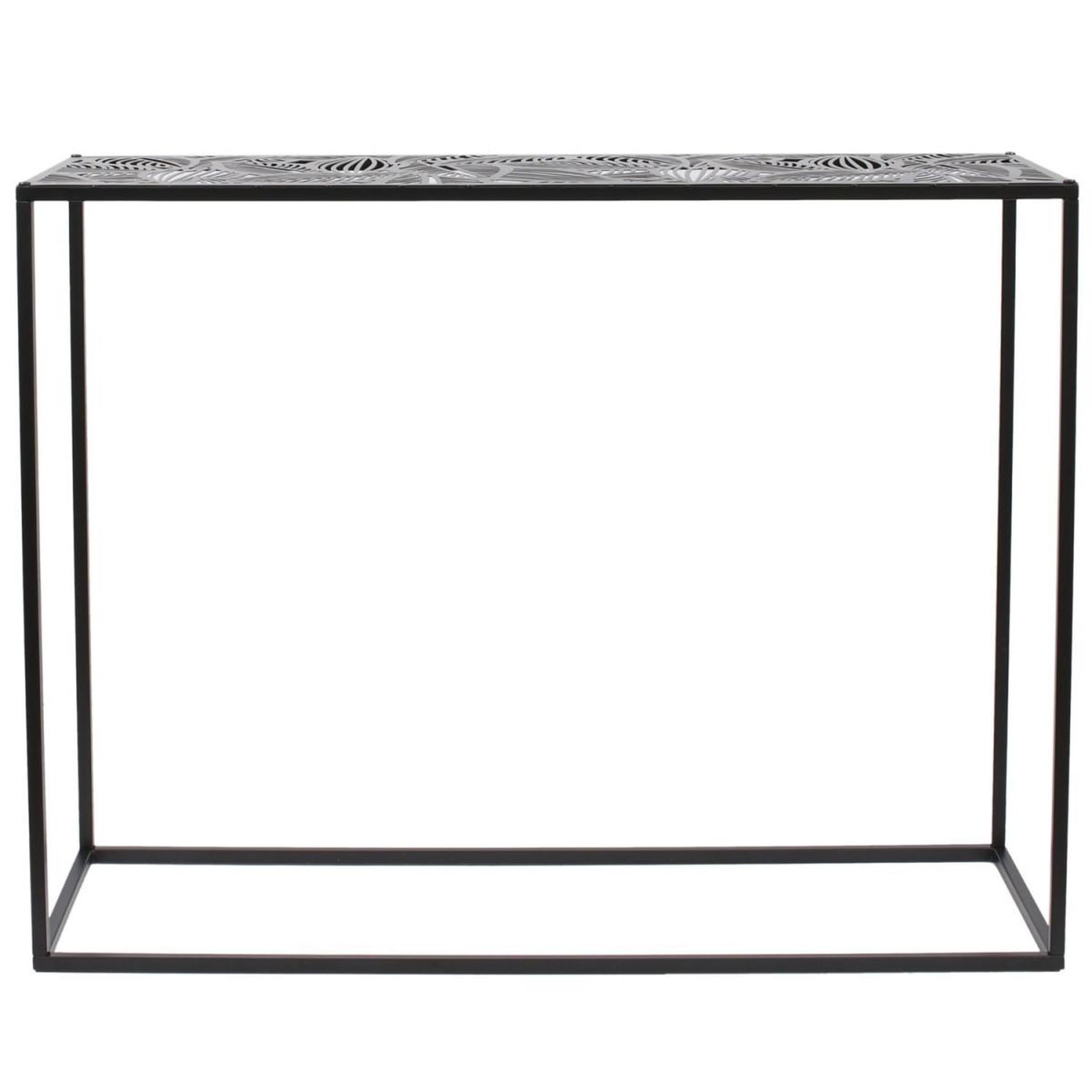 Voir la diapositive 2 : The Home Deco Factory Console design  havana  100cm noir