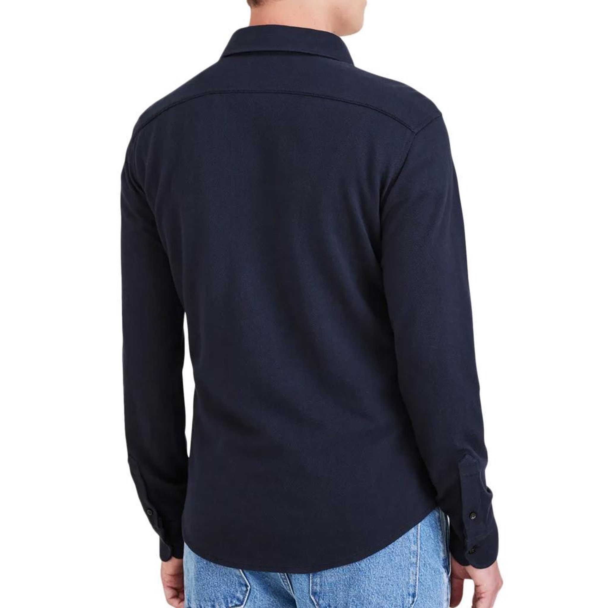 Voir la diapositive 2 : DOCKERS Chemise Marine Homme Dockers Alpha