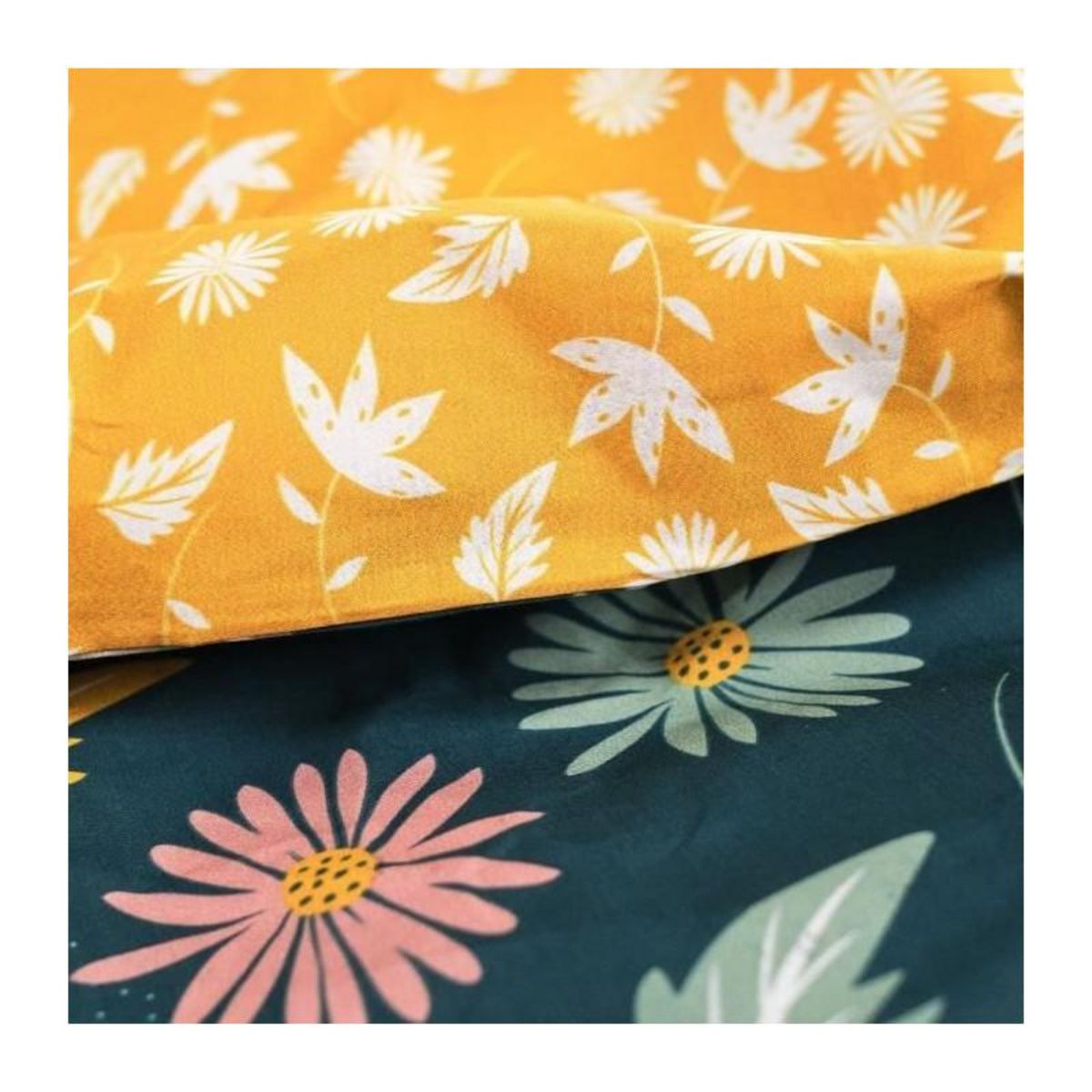 Today Parure de lit - TODAY - Sunshine - 119462 - 2 personnes - 260x240cm - Coton - Imprimé 11.42