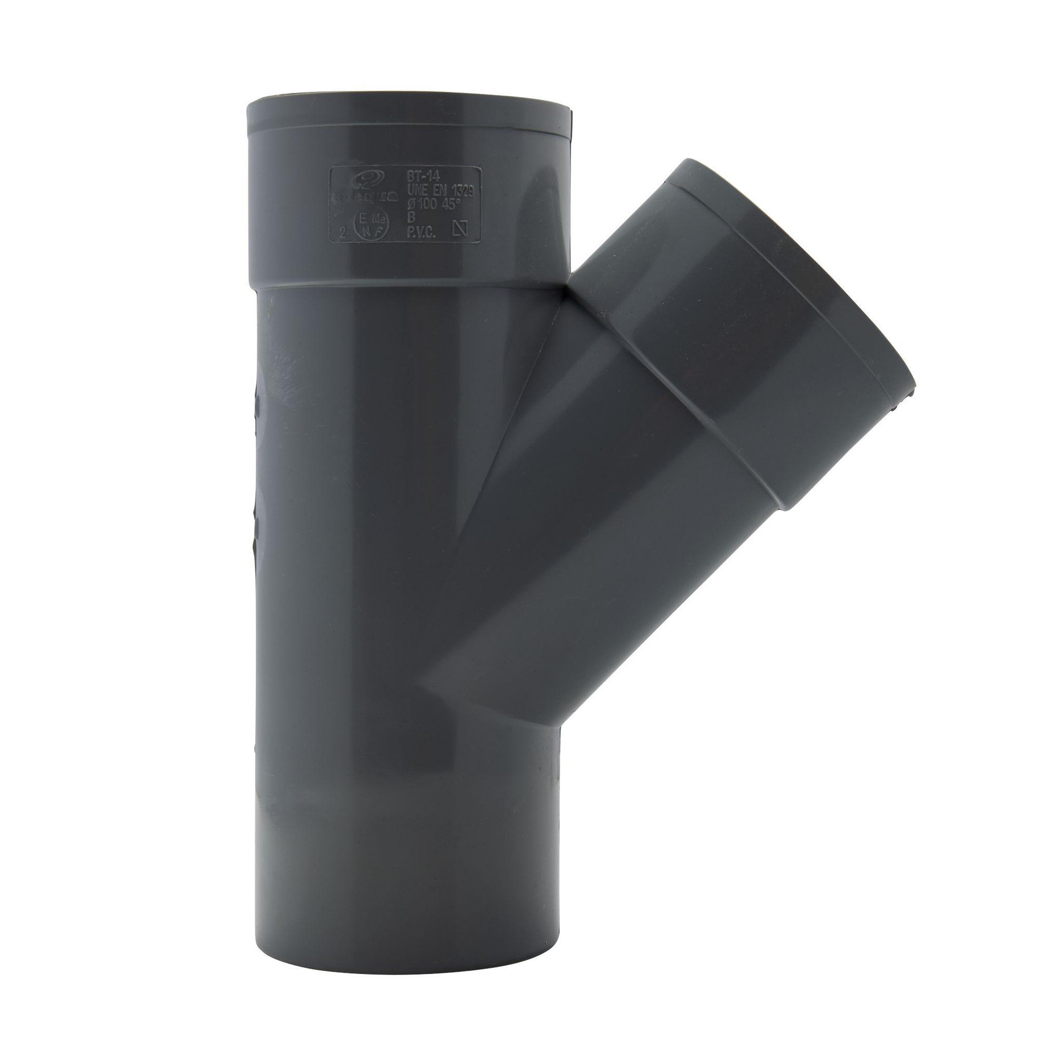 Jardibric Culotte mâle-femelle 45° ø100mm sfc