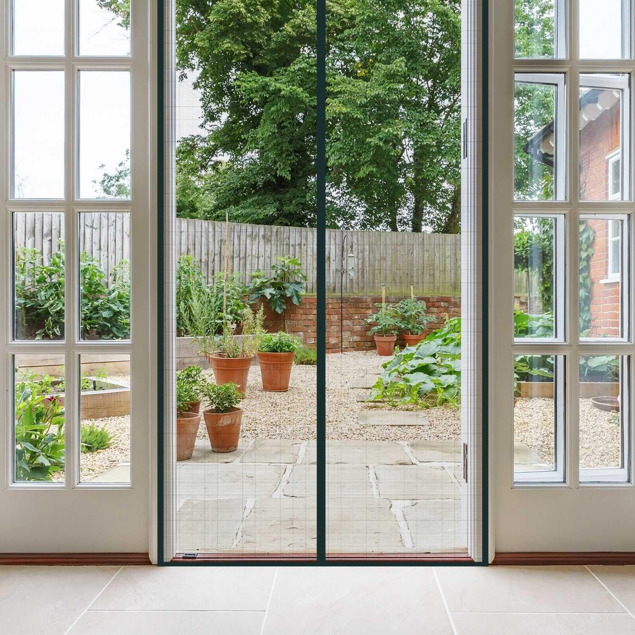 Voir la diapositive 3 : Je cherche une idee Moustiquaire aimantée pour porte-fenêtre - 100 x 200 cm