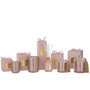 Voir la diapositive 3 : Paris Prix Bougie Parfumée Cloche  Cloe  15cm Sapphire Amber Tea