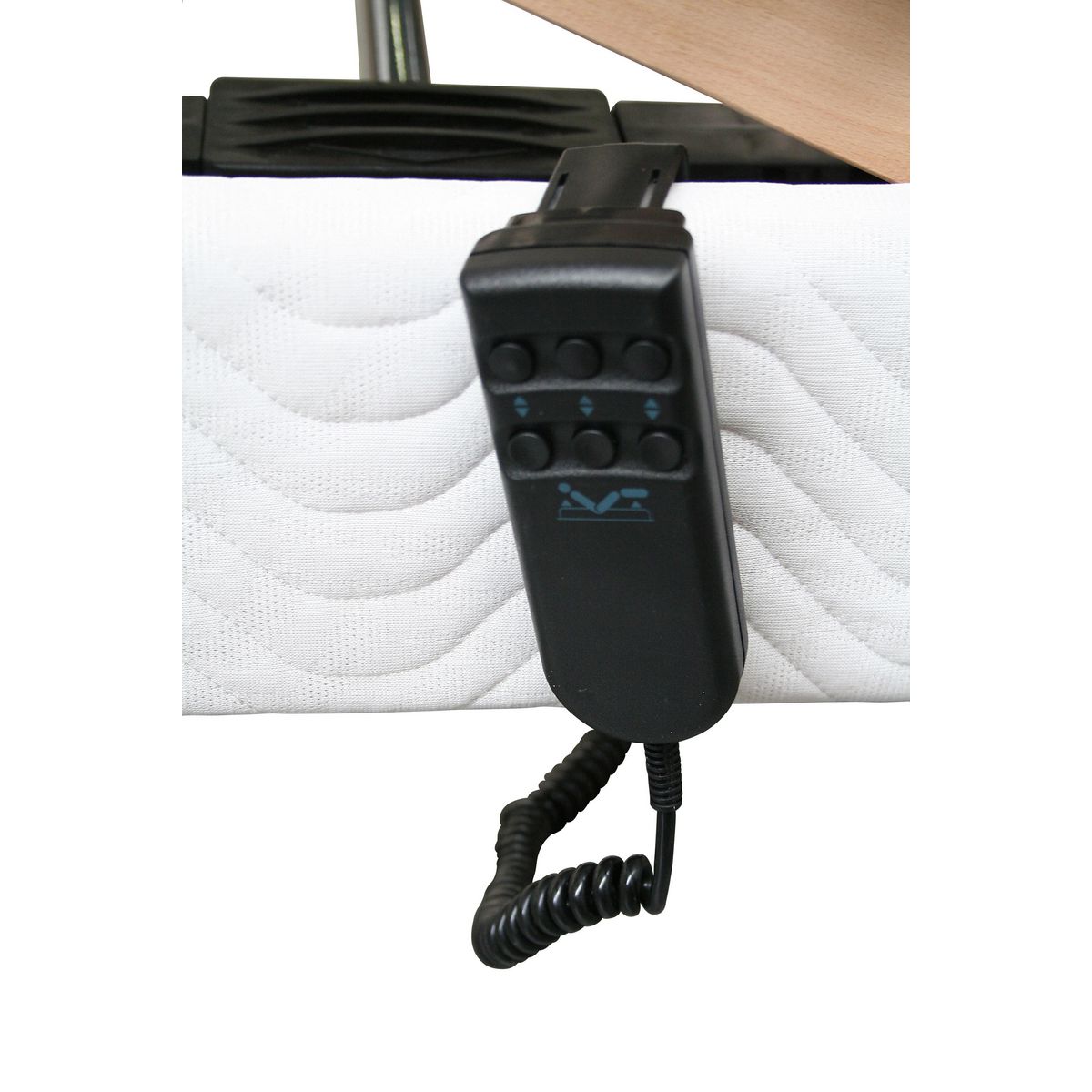 PRESTIGE Collection Lit relaxation électrique TPR mousse mémoire 160x200 cm MEMORYFLEX