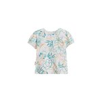 Petit Béguin T-shirt bébé à manches courtes Patroika. Coloris disponibles : Beige