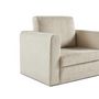 Voir la diapositive 4 : BEST MOBILIER Marilia - fauteuil - convertible déplimousse - en velours côtelé