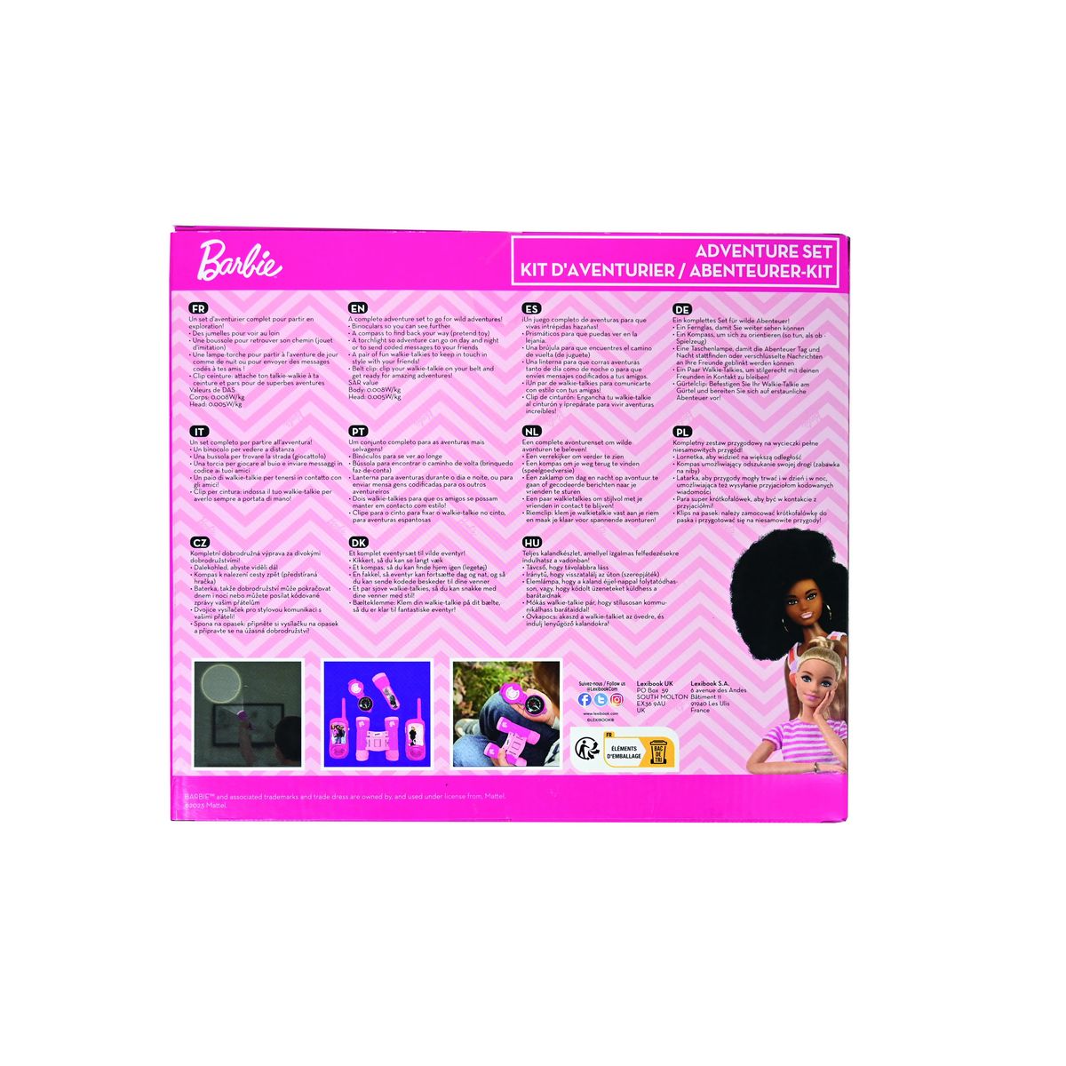 Lexibook Kit d'aventurier Barbie