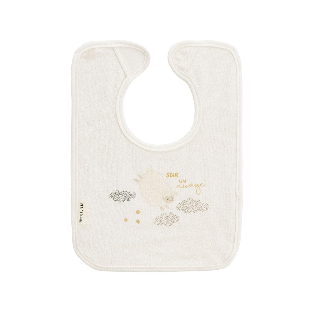 Petit Béguin Lot de 3 bavoirs bébé Câlins